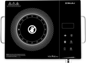 1200 W Induction Cooktop Push Button (Black, Atlas Neo) - Image 2