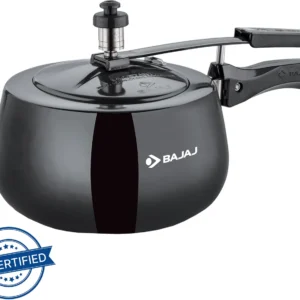 BAJAJ New Shakti 3HD HA Handi With IB 3 L Induction Bottom Pressure Cooker (Hard Anodized)
