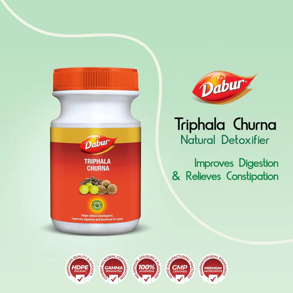 Ayurveda Dabur Triphala Churna - Immunity booster, rich in Vitamin C, best Ayurvedic remedies for digestion - Image 3