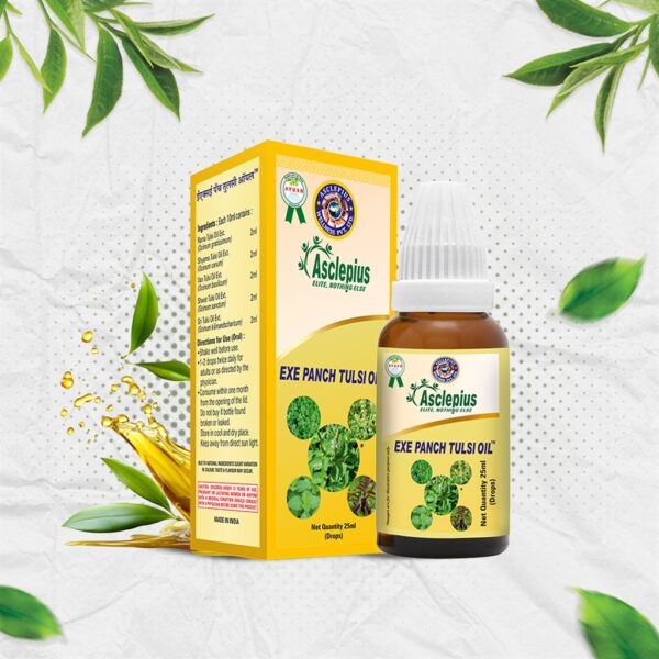 Asclepius EXE PANCH TULSI OIL