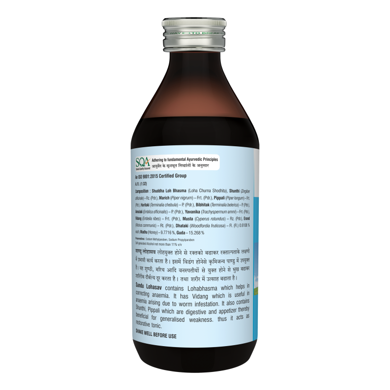 Sandu Lohasav Ayurvedic medicine for Anaemia - Image 3