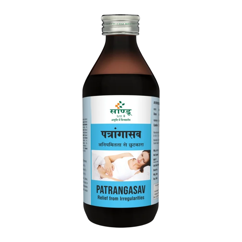 Sandu Patrangasav (200 ml) Ayurvedic Medicine for Excessive Menstruation - Image 6