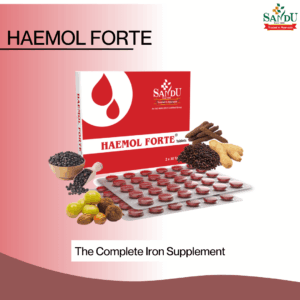 Sandu Haemol Forte (60 Tabs) Natural Iron Supplement
