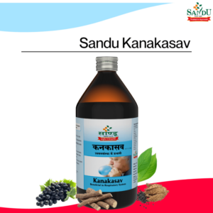 Sandu Kanakasav Ayurvedic Medicine for Bronchial Asthma
