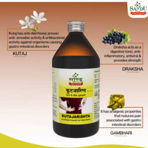 Sandu Kutajarishta Ayurvedic Remedy to Cure Diarrhoea