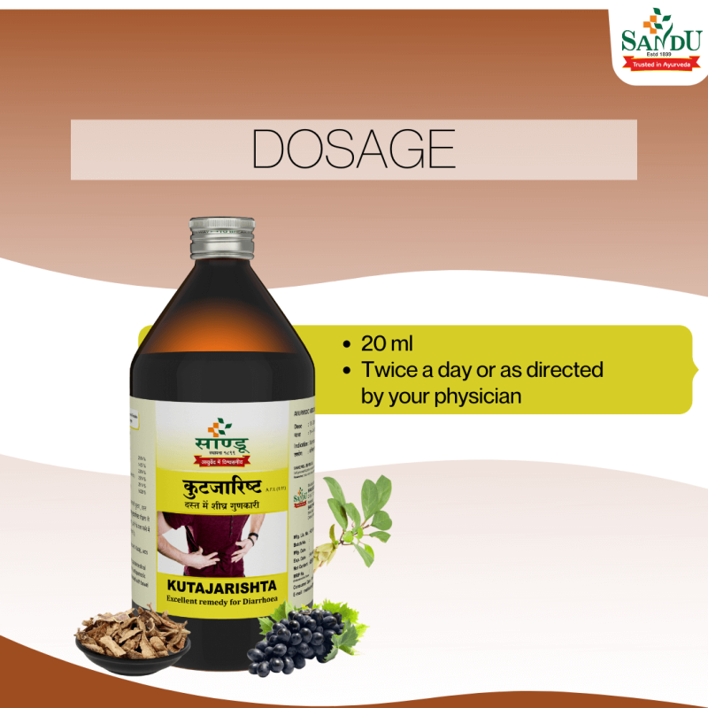 Sandu Kutajarishta Ayurvedic Remedy to Cure Diarrhoea - Image 4
