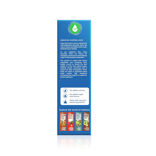 Dabur Dia Control Juice - Manage Blood Sugar Naturally - 1L - Image 2
