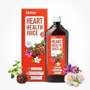 Dabur Heart Health Juice | Enriched with 10+ Ayurvedic Herbs | No Artificial Colors, Flavours & Added Sugars - 1L