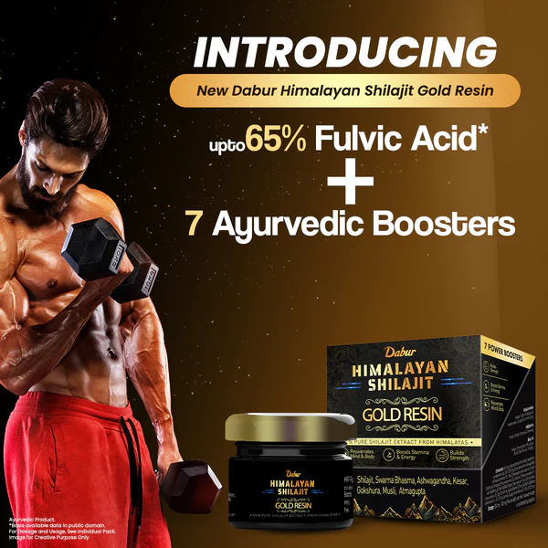 Dabur Himalayan Shilajit Gold Resin - 20g - Image 4