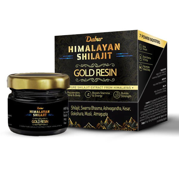 Dabur Himalayan Shilajit Gold Resin - 20g - Image 2