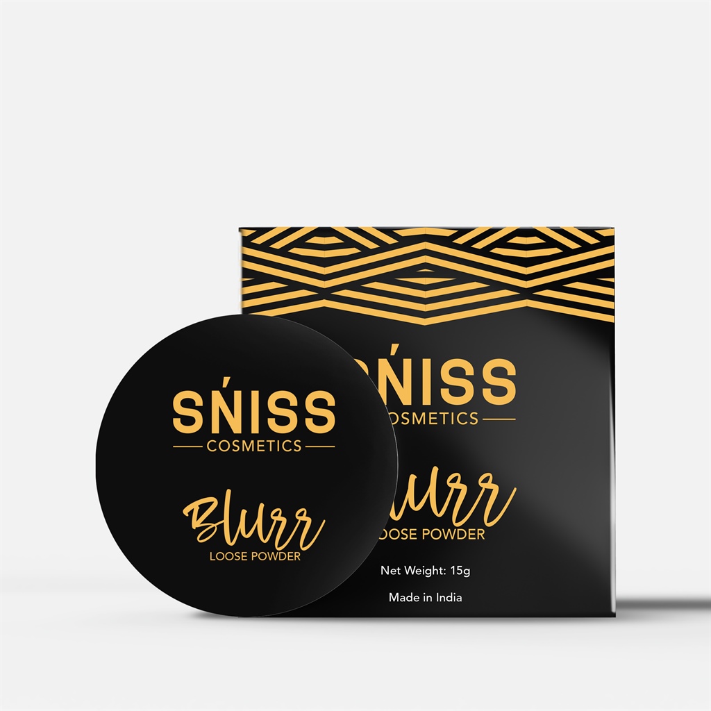 SNISS COSMETIC BLURR LOOSE POWDER-WHITE TOUCH - Image 3