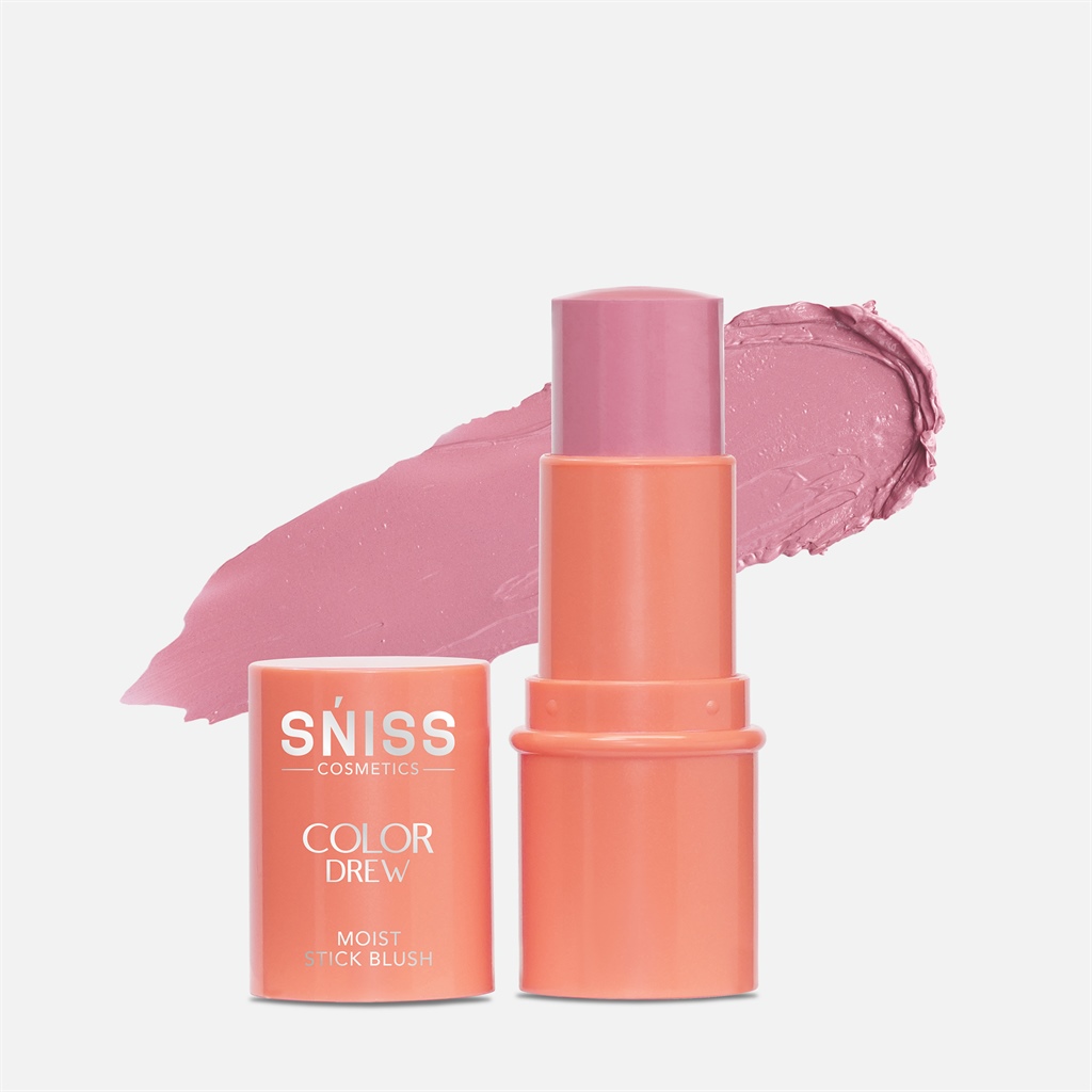 SNISS COSMETIC COLOR DREW BLUSH STICK- FLIRTY - Image 5