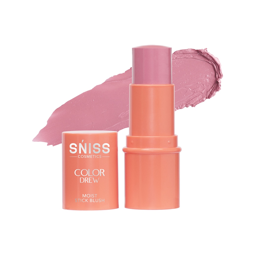 SNISS COSMETIC COLOR DREW BLUSH STICK- FLIRTY - Image 4