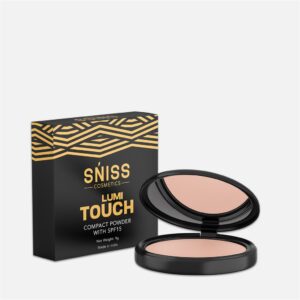 SNISS COSMETIC LUMITOUCH COMPACT POWDER-SOFT SAND