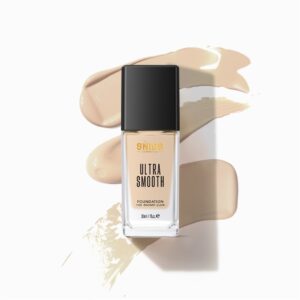 SNISS COSMETIC ULTRA SMOOTH FOUNDATION FOR RADIANT GLOW-CREAMY VANILLA